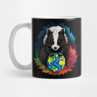 Skunk Earth Day Mug